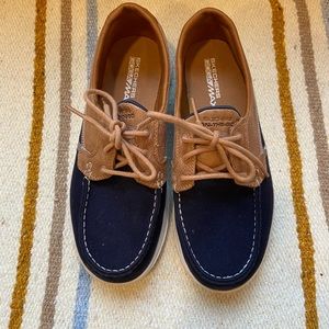 EUC Sketchers Goga Max Boating Shoe